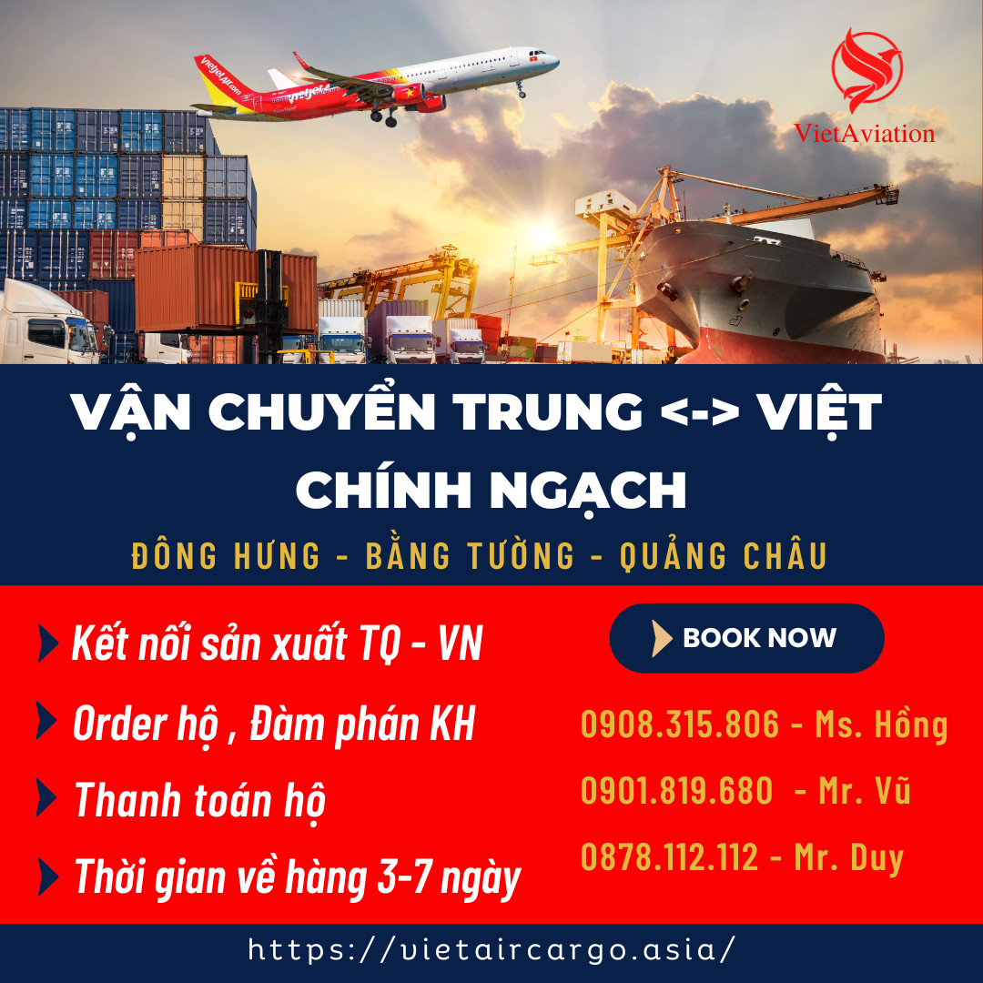 Vận chuyển hàng từ Trung Quốc về Việt Nam siêu dễ dàng