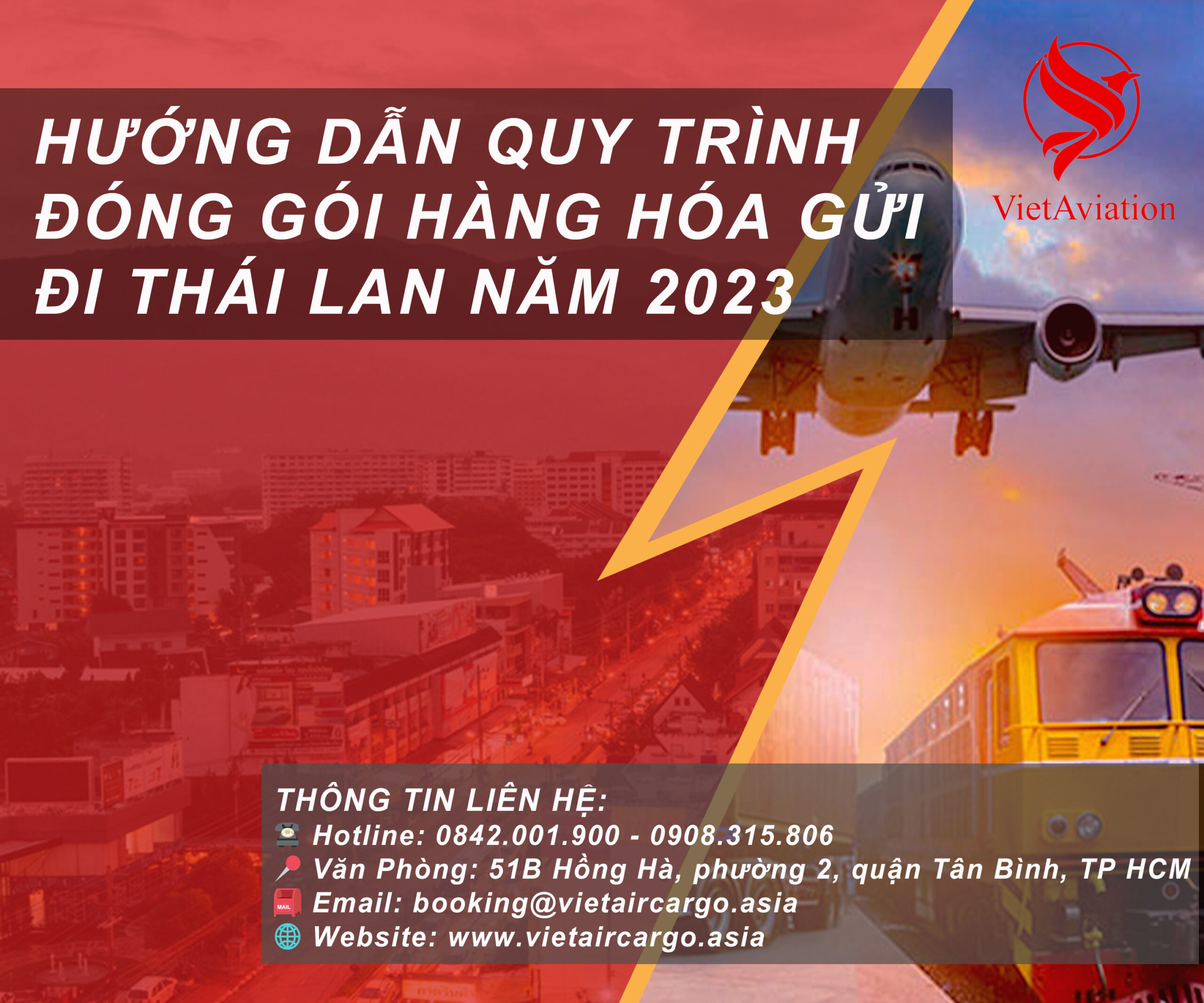 HƯỚNG DẪN QUY TRÌNH ĐÓNG GÓI HÀNG HÓA GỬI ĐI THÁI LAN NĂM 2023