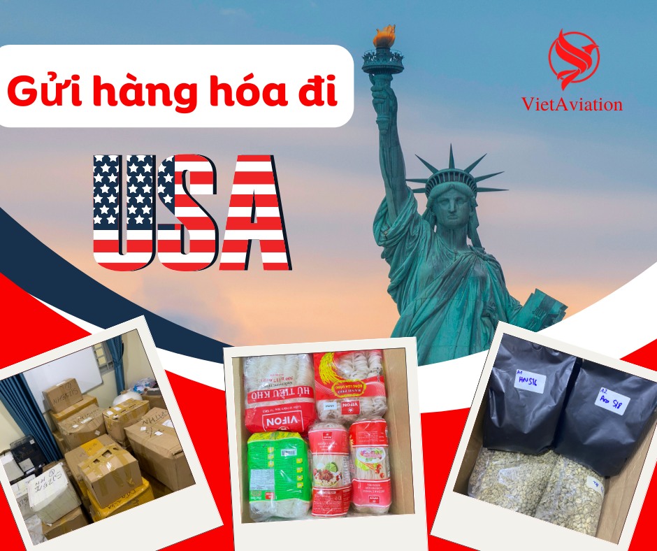 gửi thực phẩm đi Mỹ