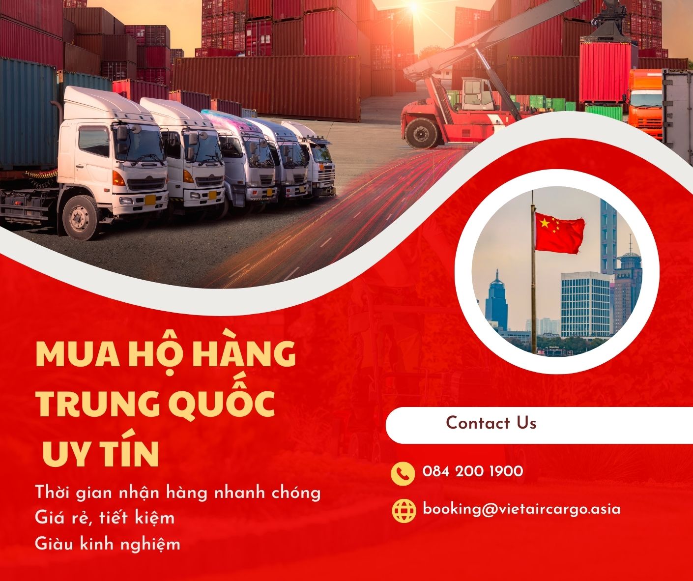 mua hộ hàng và vận chuyển hàng Trung Quốc về Tân Bình