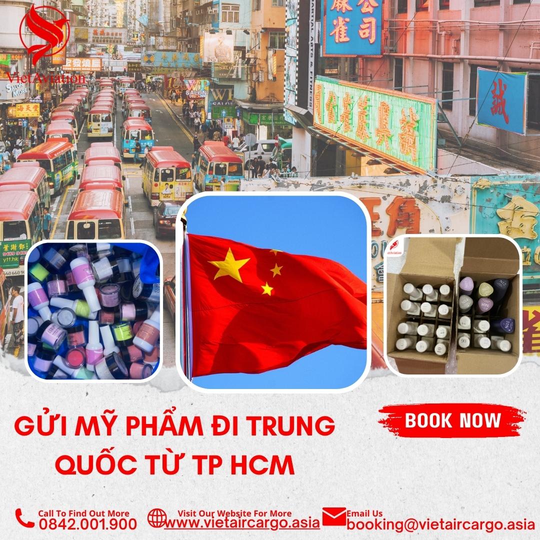 GỬI MỸ PHẨM ĐI TRUNG QUỐC TỪ TP HCM NĂM 2023