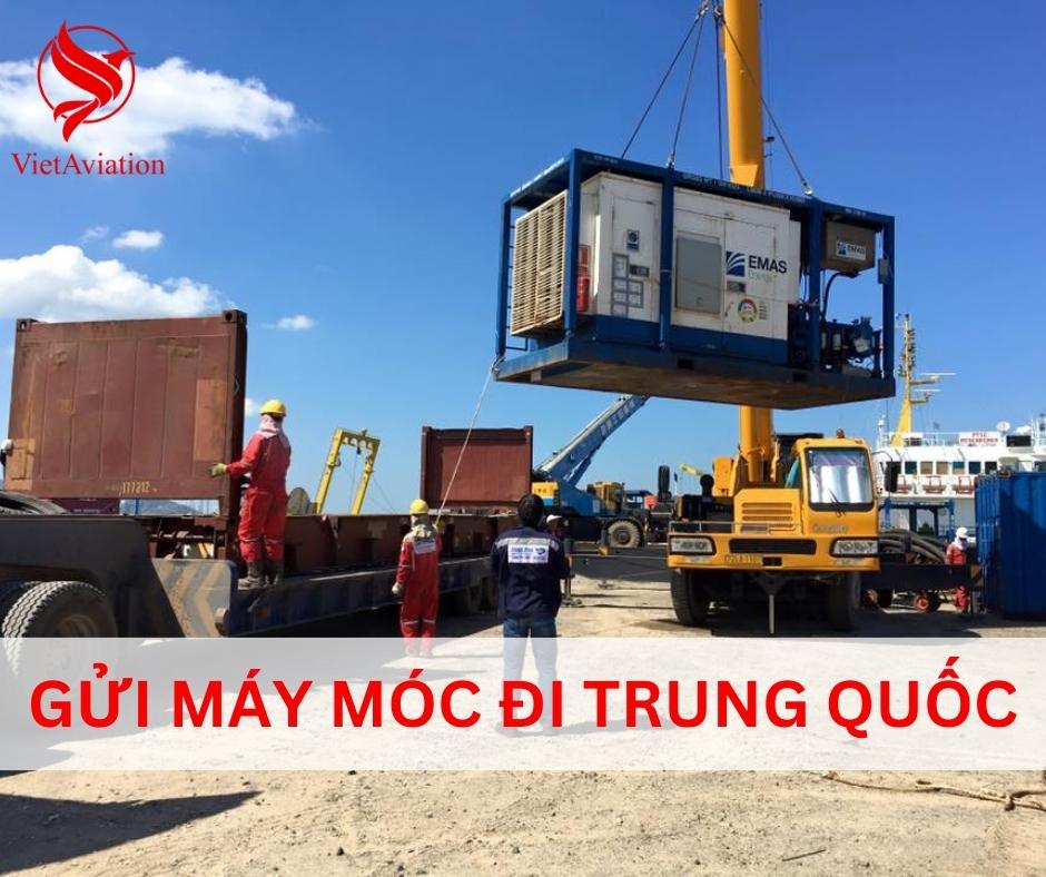 GIAO NHẬN MÁY MÓC VIỆT NAM - TRUNG QUỐC