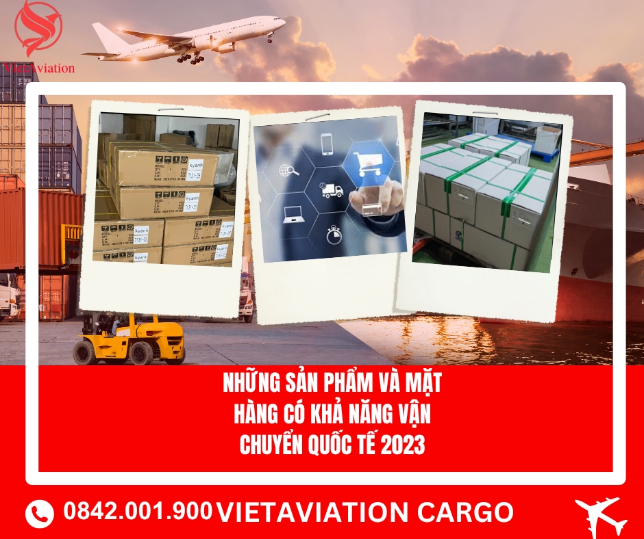 SẢN PHẨM VÀ MẶT HÀNG CÓ KHẢ NĂNG VẬN CHUYỂN QUỐC TẾ 2023