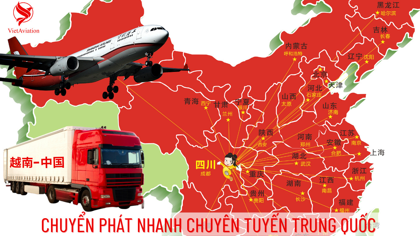 Bảng giá chuyển phát nhanh đi Trung Quốc