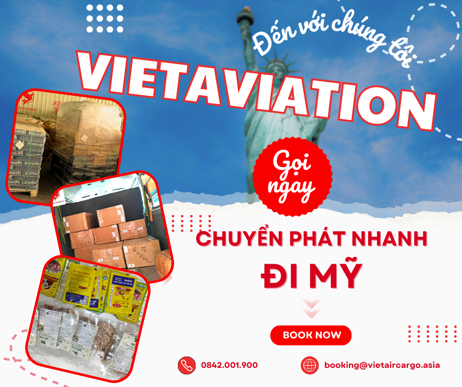 VAC cung cấp dịch vụ chuyển phát nhanh đi Mỹ