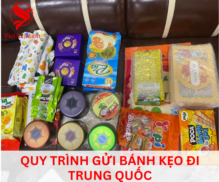 Gửi bánh kẹo đi Trung Quốc