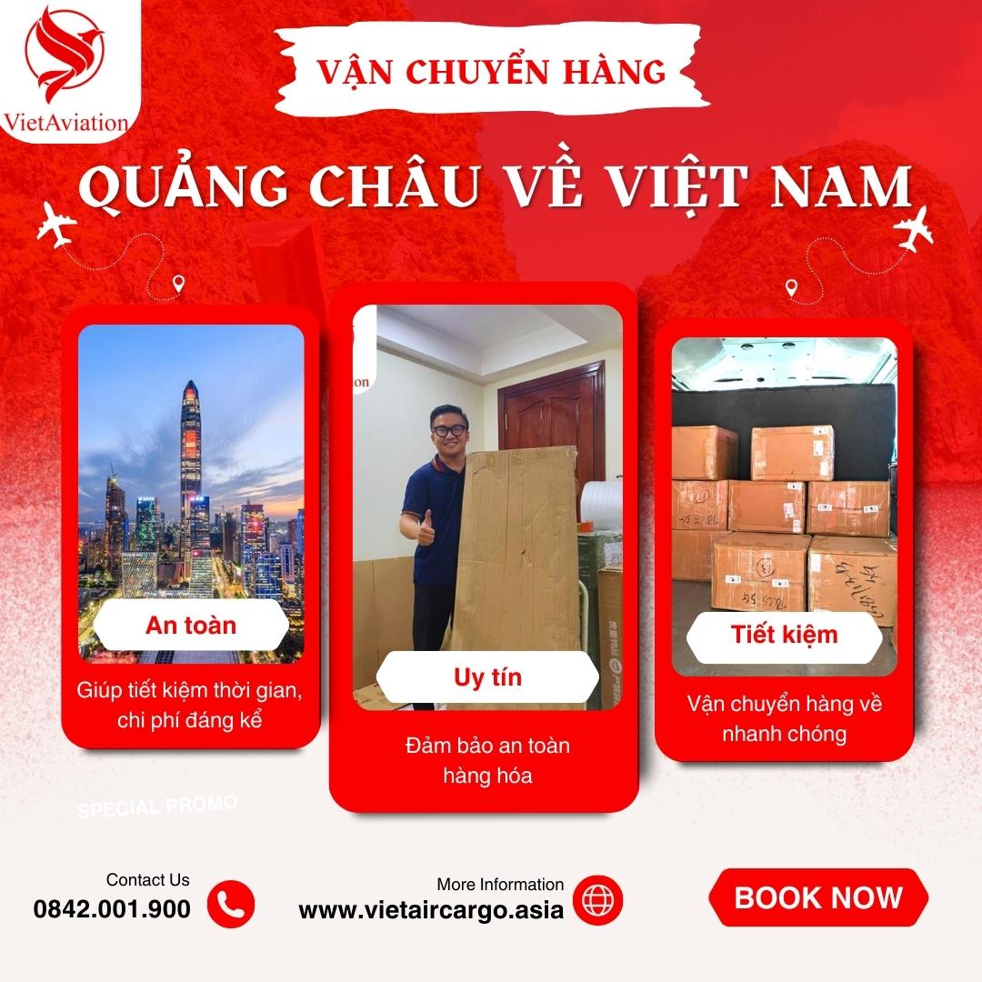 VẬN CHUYỂN HÀNG QUẢNG CHÂU VỀ VIỆT NAM NHANH NHẤT NĂM 2023