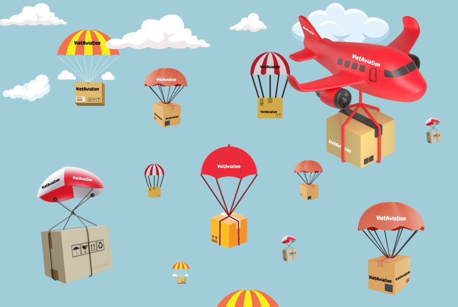 Gửi hàng quốc tế qua đuờng hàng không
