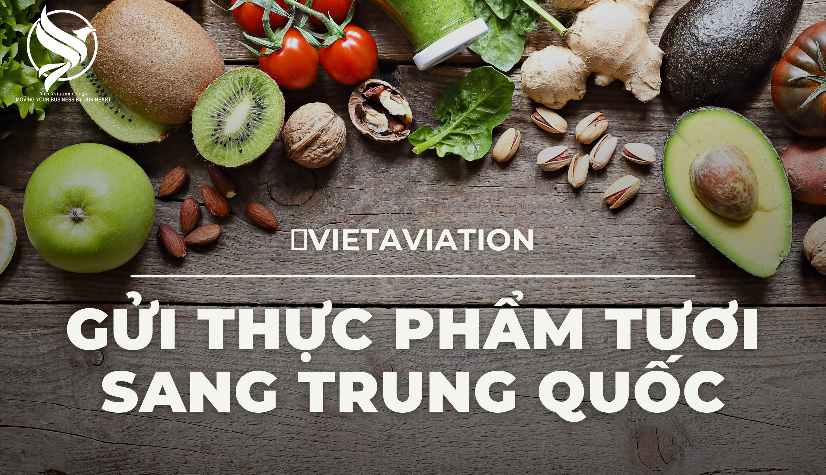 Gửi thực phẩm tươi sang Trung Quốc