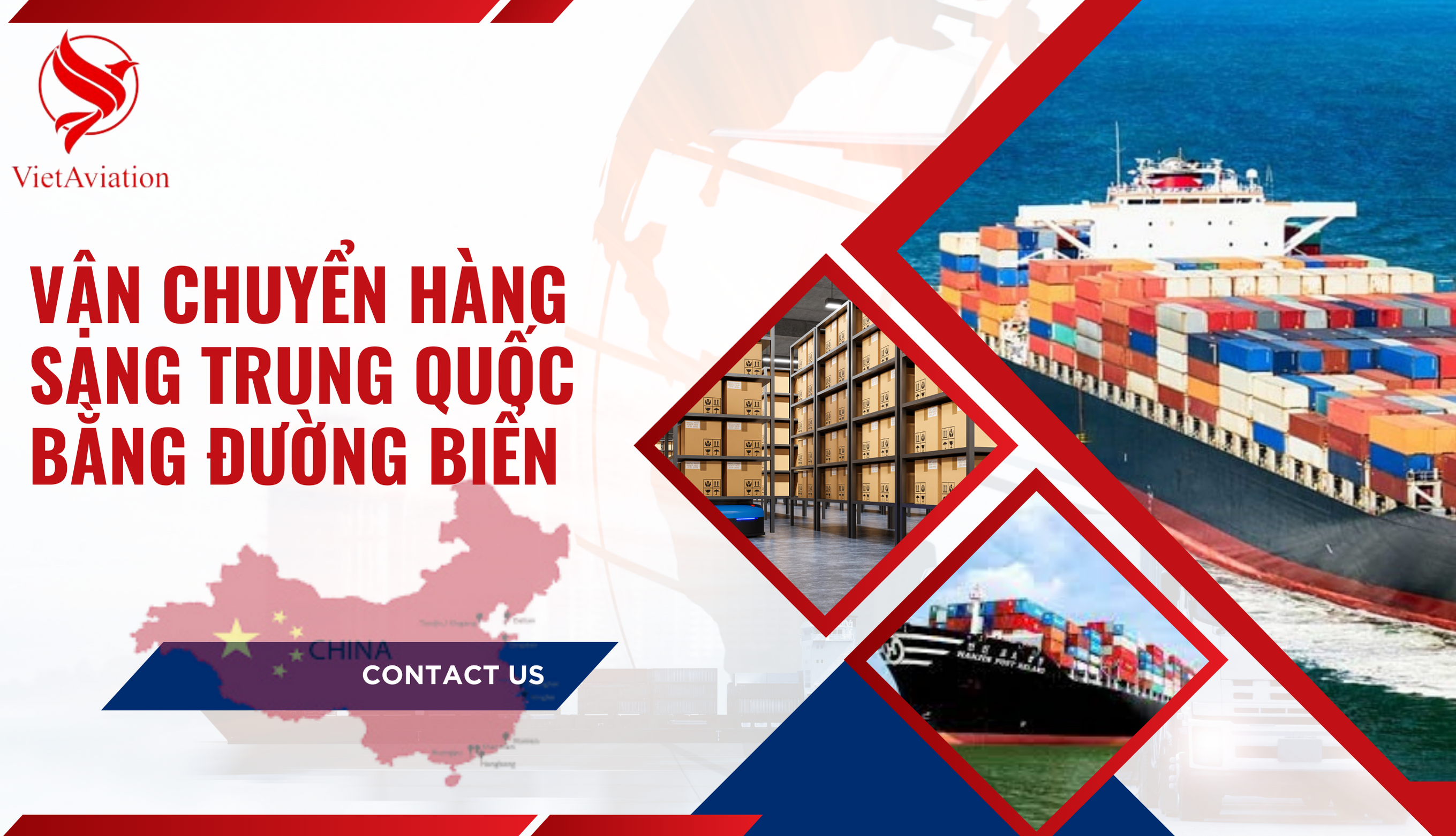 Vận chuyển hàng sang Trung Quốc bằng đường biển