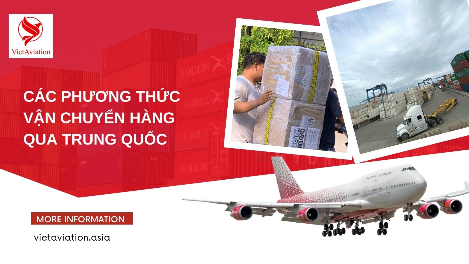Các Phương Thức Vận Chuyển Hàng Qua Trung Quốc