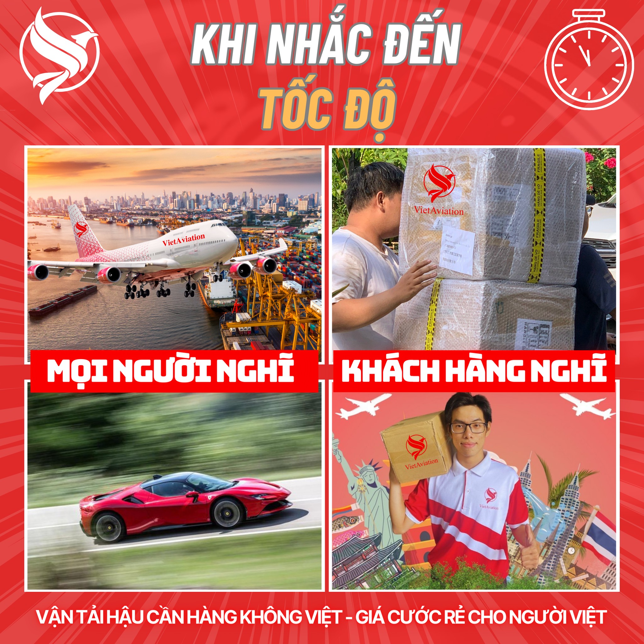 Gửi hàng giá trị cao đi Trung Quốc