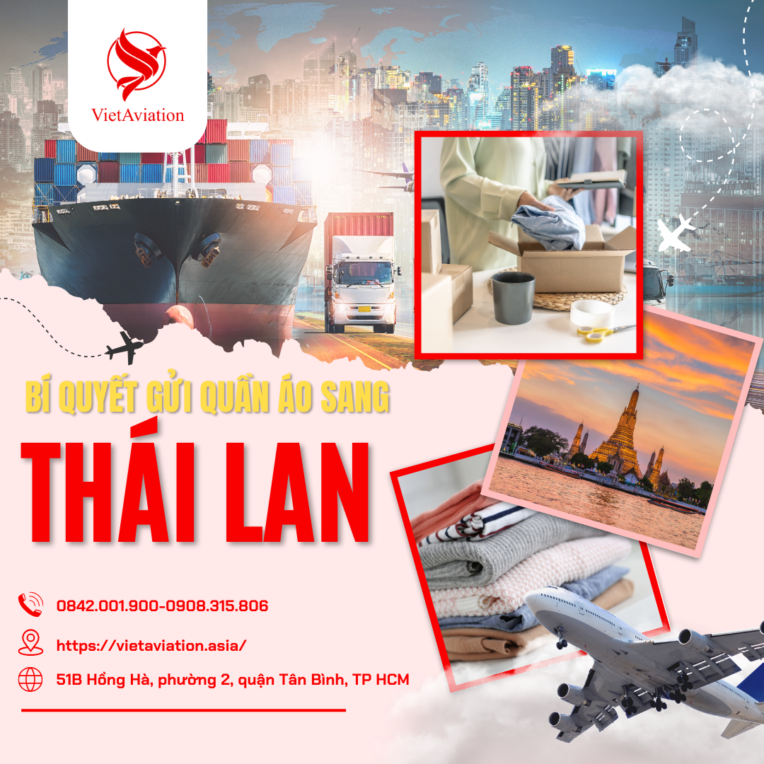 BÍ QUYẾT GỬI QUẦN ÁO SANG THÁI LAN