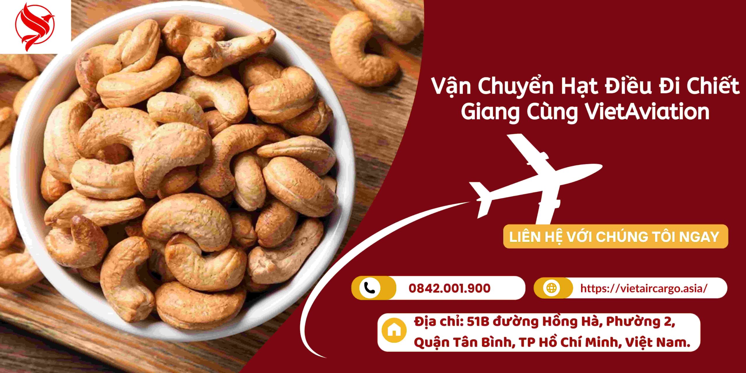 Vận Chuyển Hạt Điều Đi Chiết Giang Cùng VietAviation
