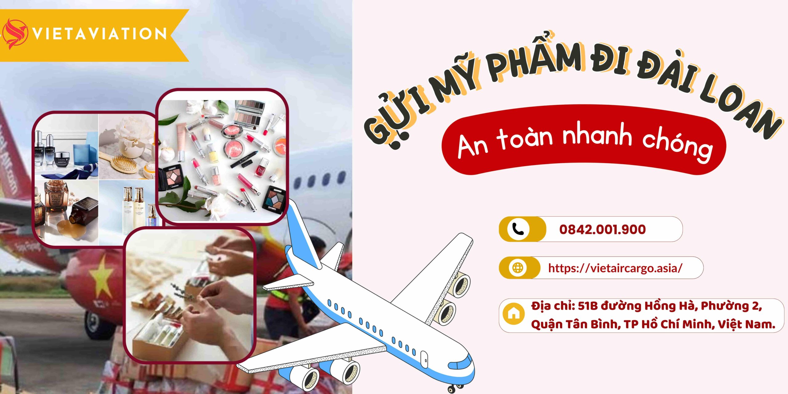 Gửi Mỹ Phẩm Đi Đài Loan An Toàn Nhanh Chóng