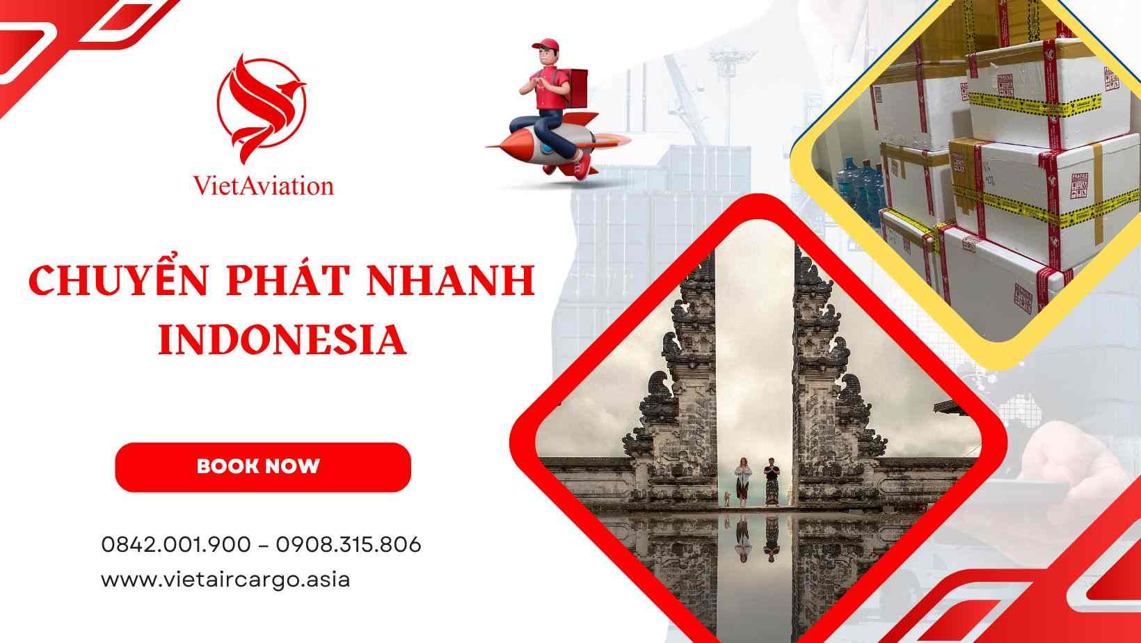 Chuyển phát nhanh đi Indonesia - Dịch vụ giá rẻ uy tín
