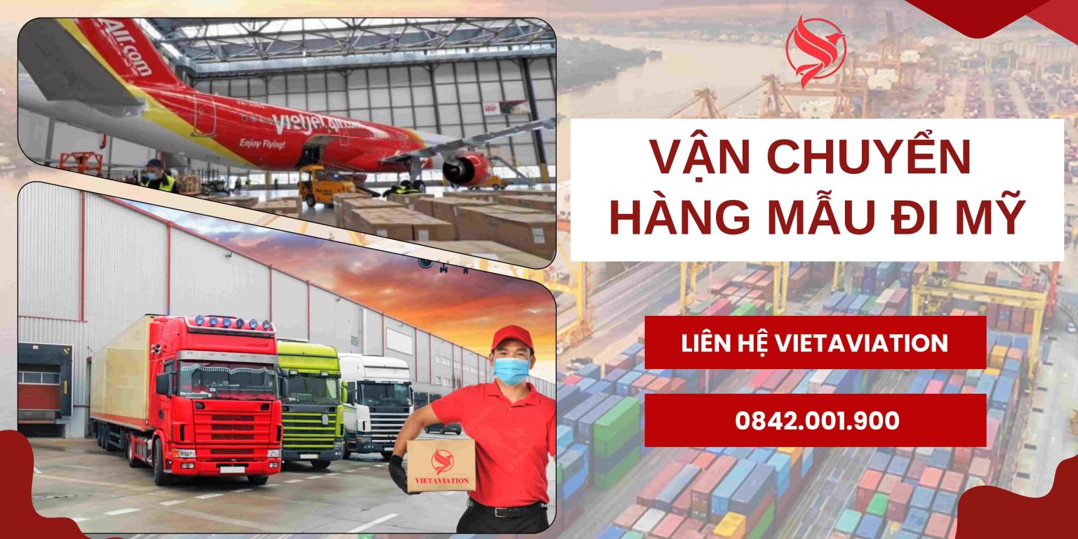 Vận chuyển hàng mẫu đi Mỹ