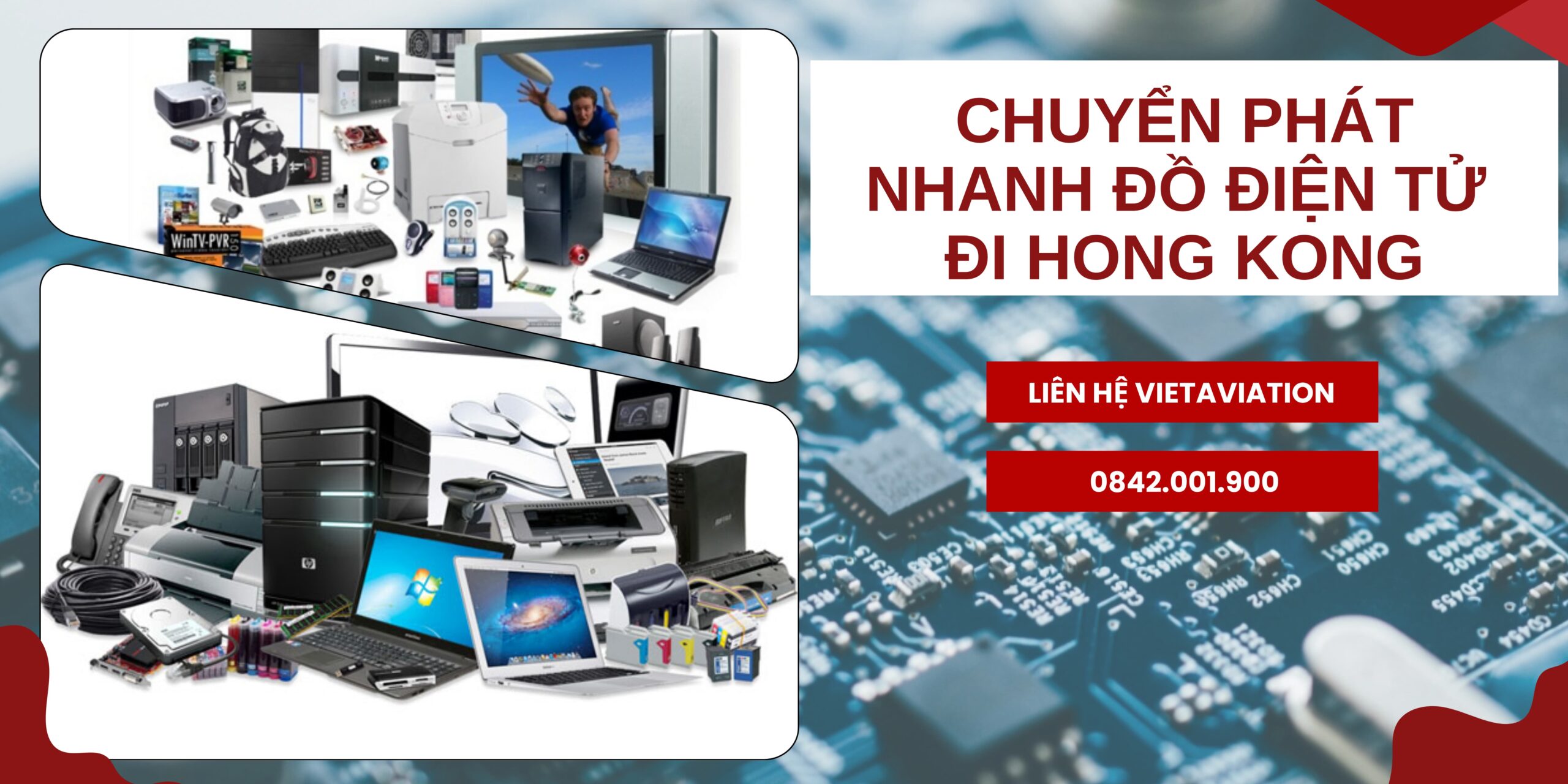 Chuyển phát nhanh đồ điện tử đi Hong Kong