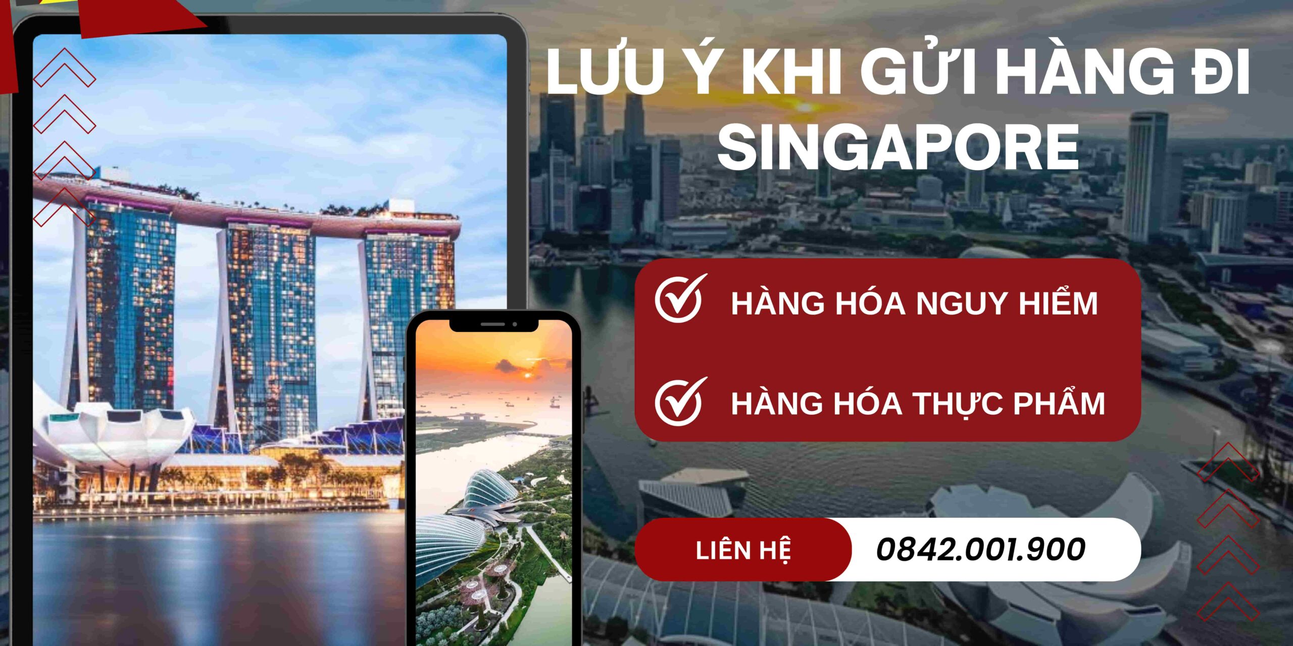 Lưu ý khi gửi hàng đi Singapore