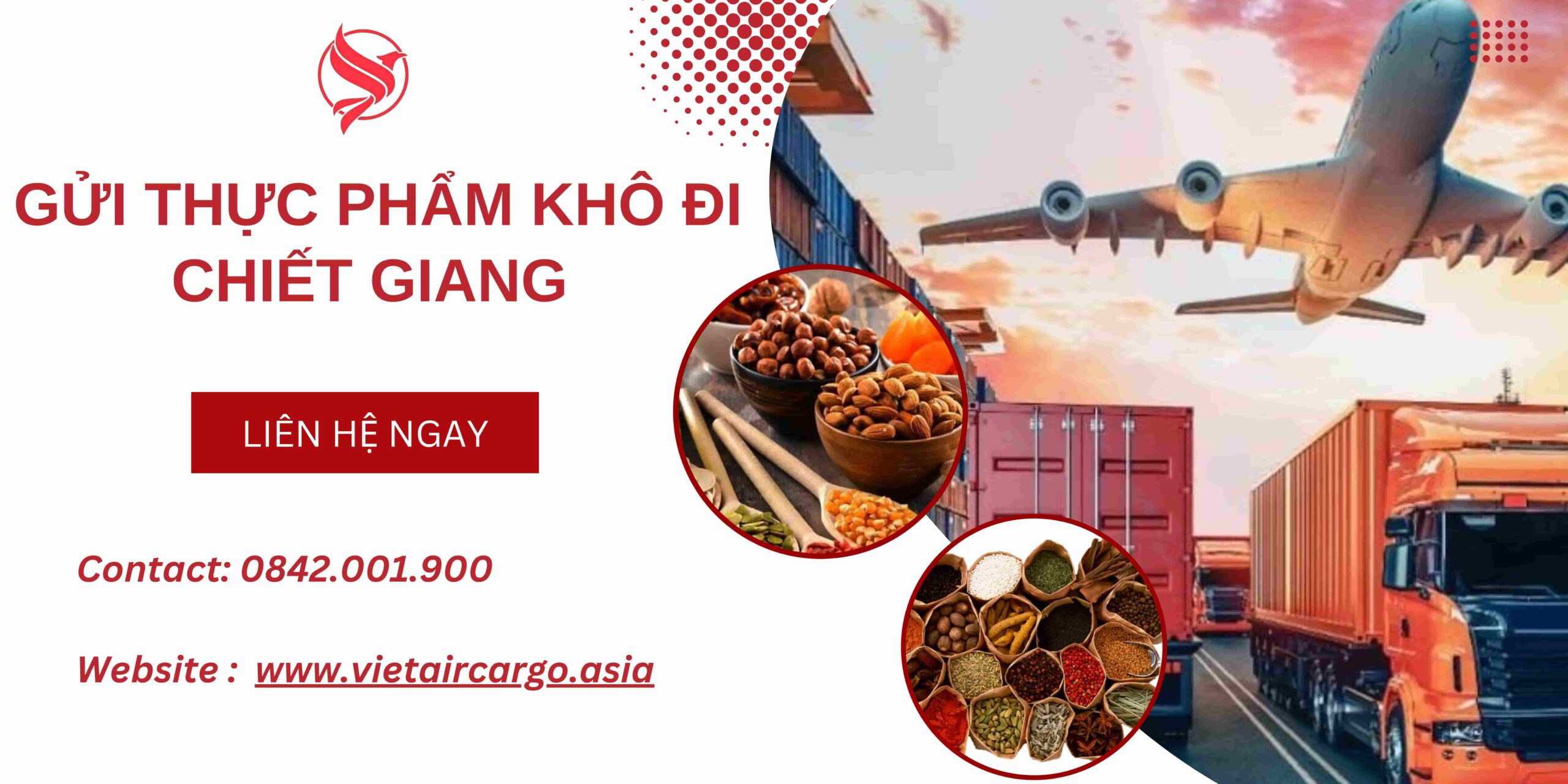 Gửi thực phẩm khô đi Chiết Giang