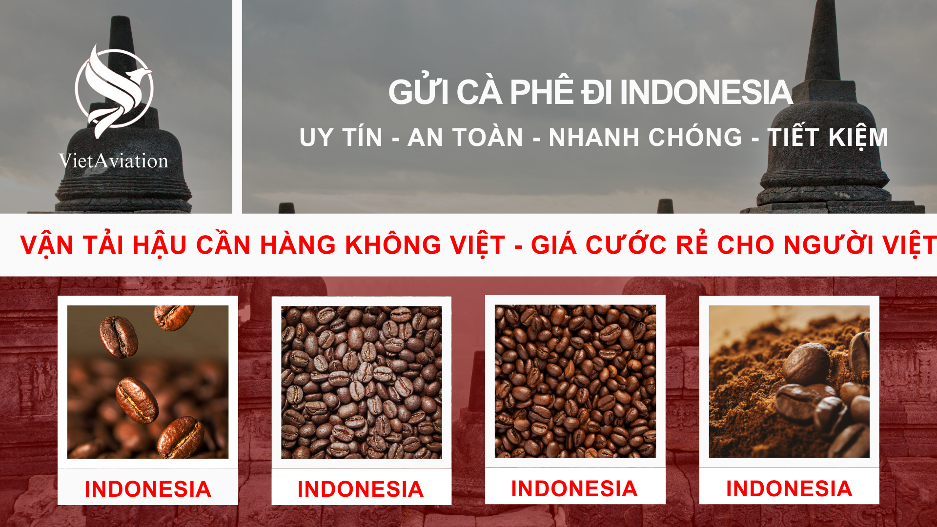 gỬI CÀ PHÊ ĐI INDONESIA