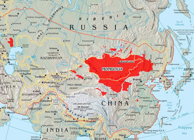 Chuyển phát nhanh hàng đi Mông Cổ