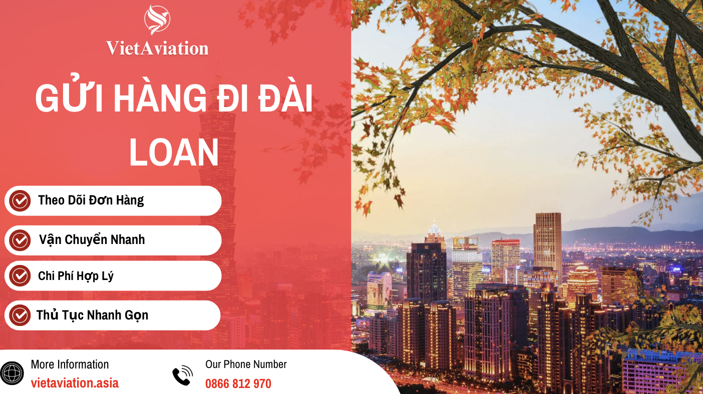 Gửi Hàng Đi Đài Loan Giá Rẻ