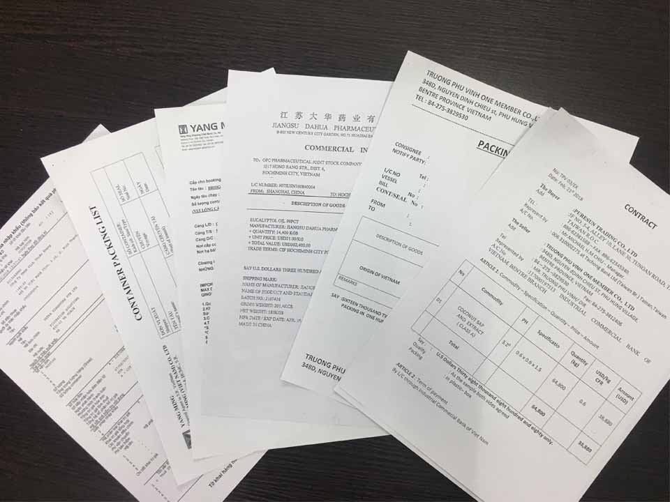 Giấy Tờ Hải Quan