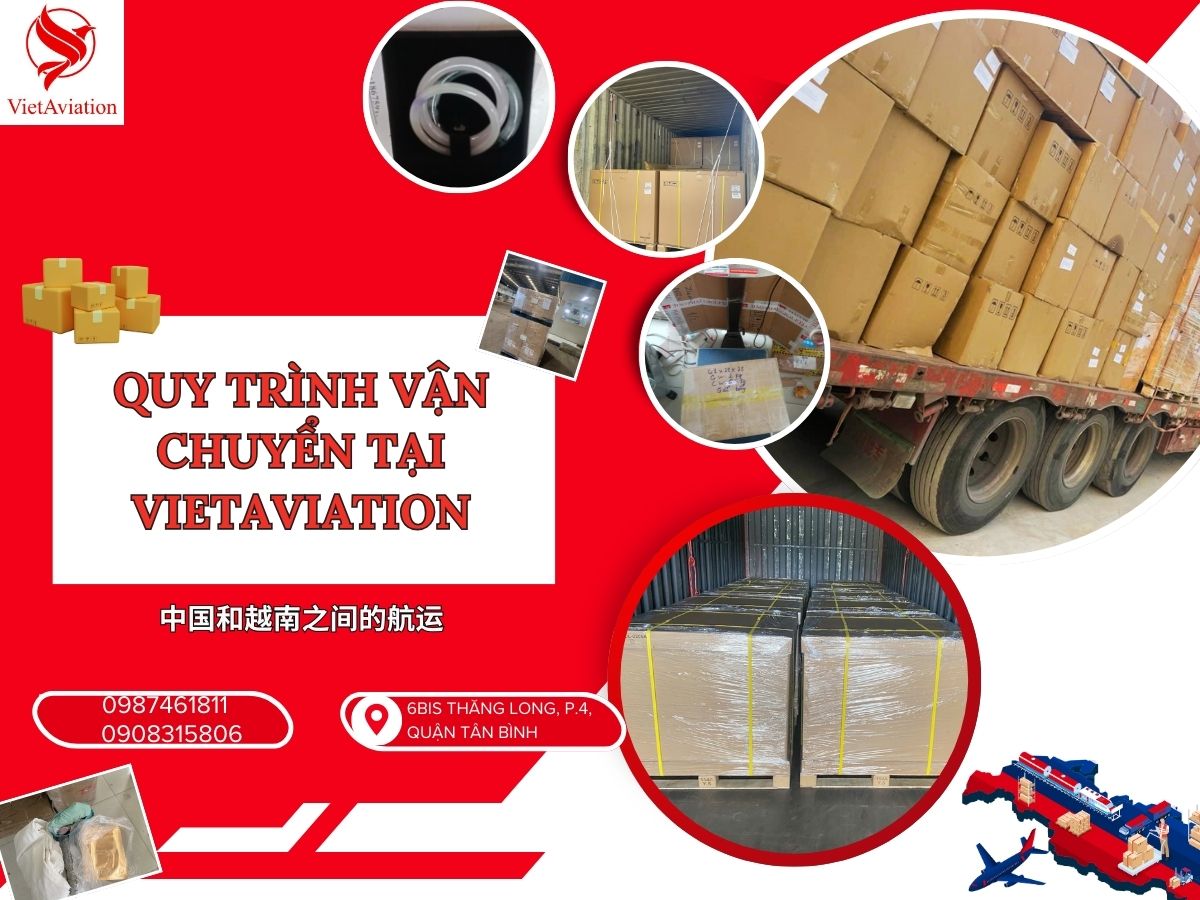 Quy trình vận chuyển hàng từ trung quốc về Việt Nam