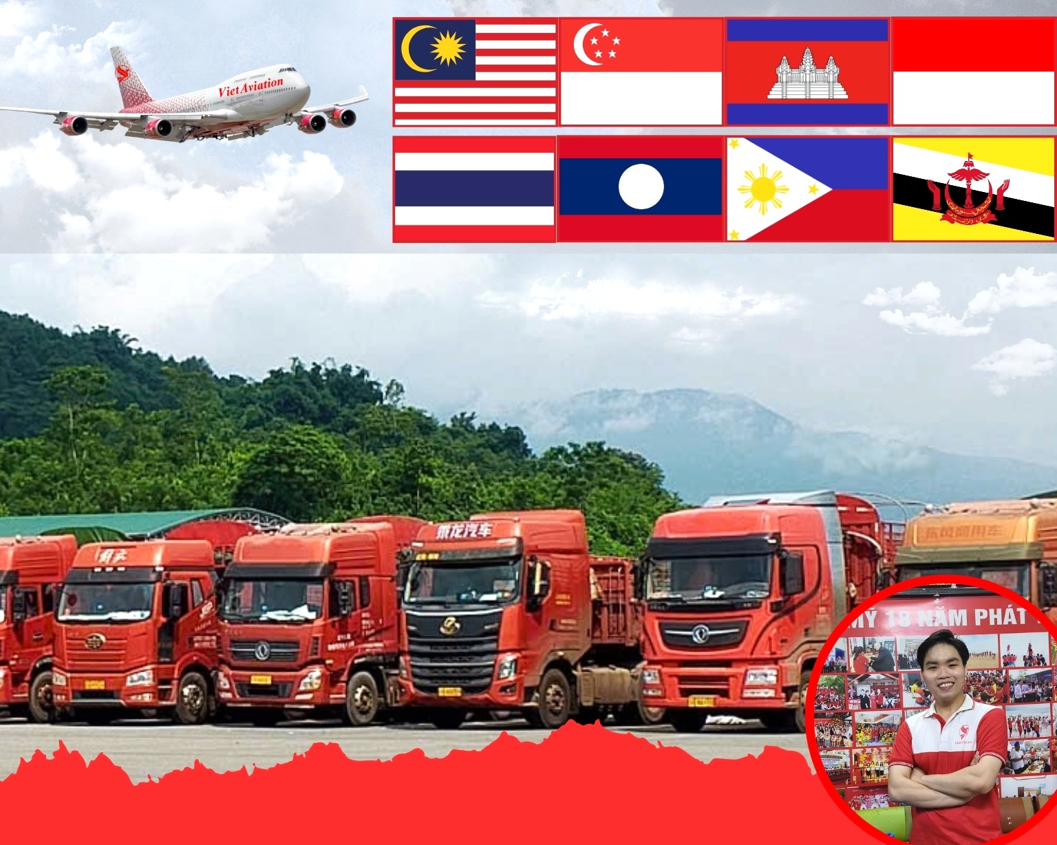 Bảng Giá Gửi Hàng Đi ASEAN