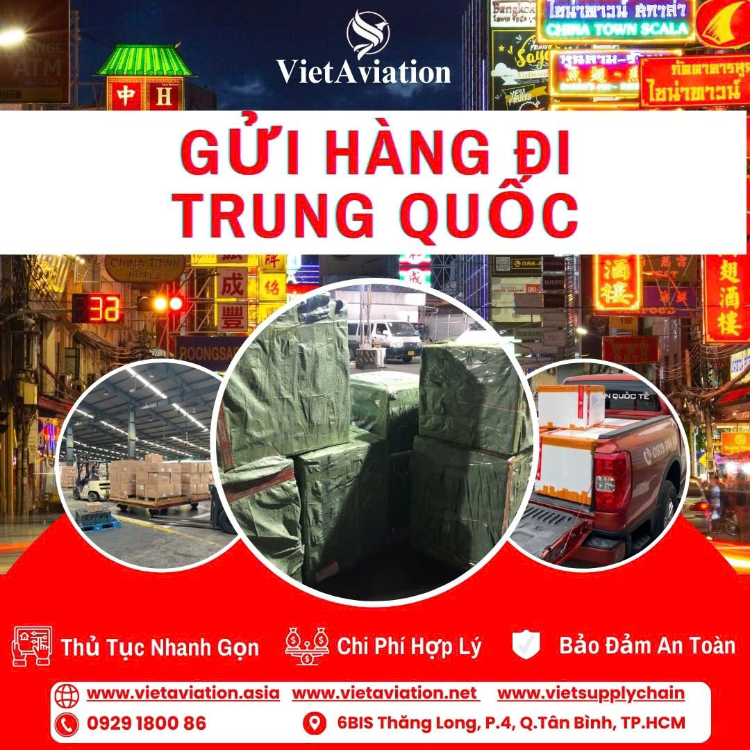 Gửi hàng đi Trung QUốc