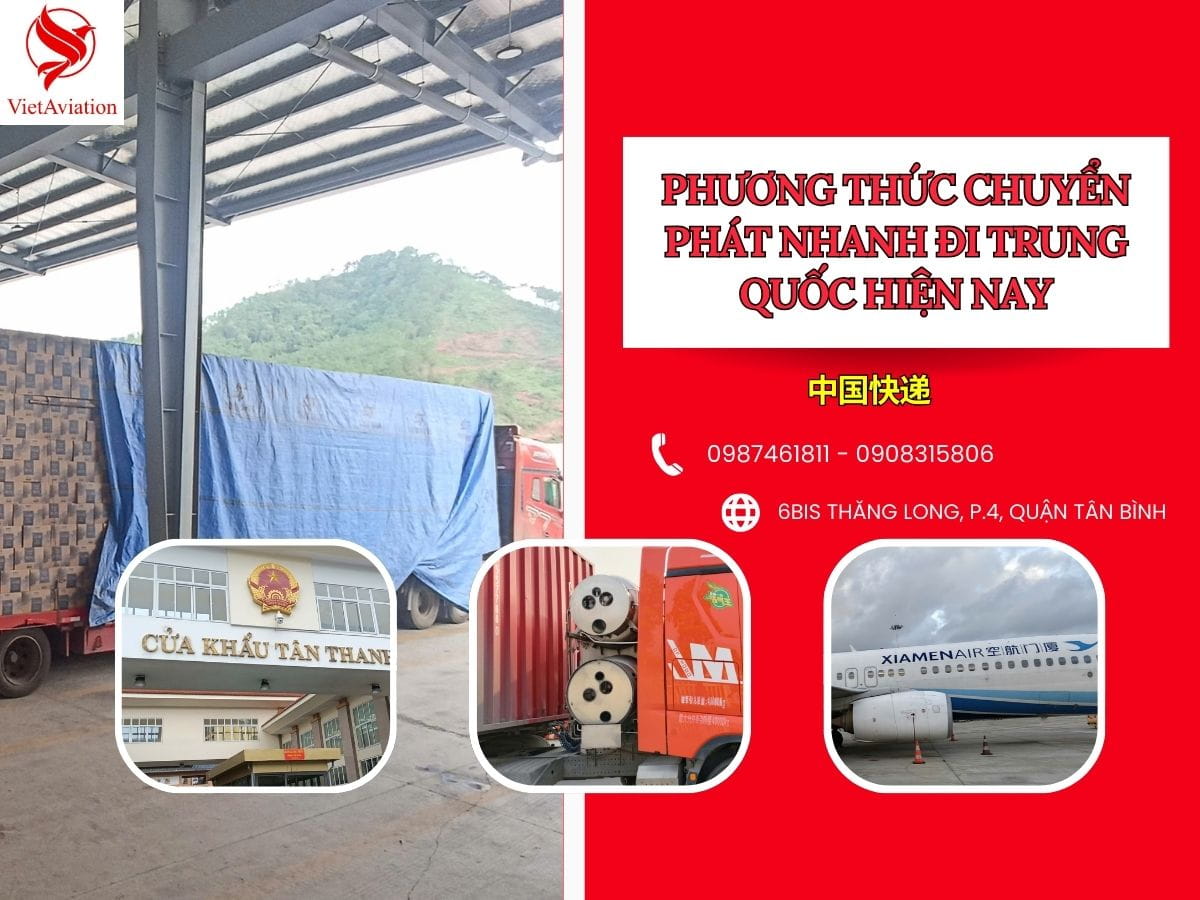 Phương thức gửi hàng nhanh sang Trung Quốc phổ biến hiện nay