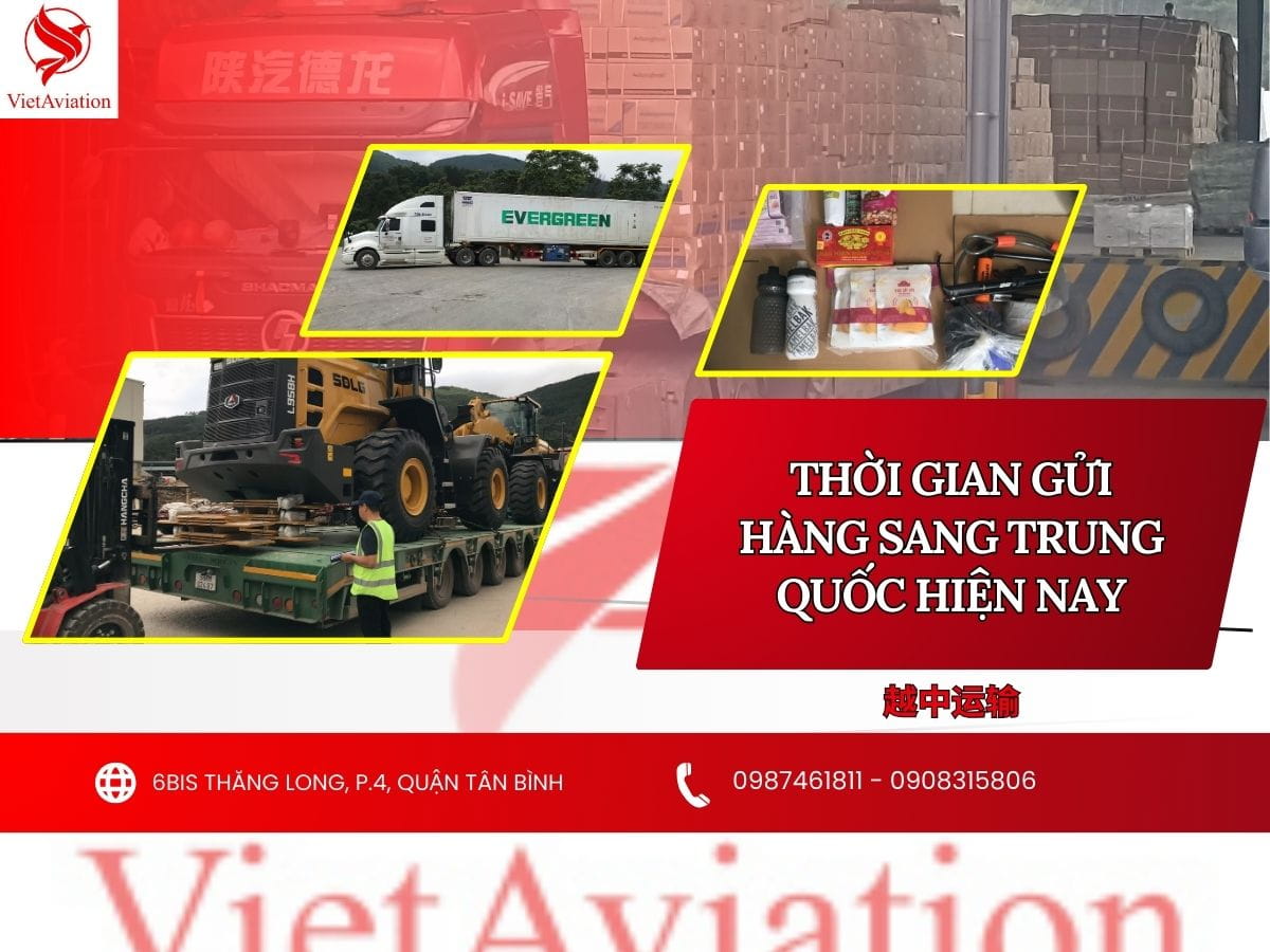 Vận chuyển hàng hóa đi Trung Quốc bao lâu thì đến?