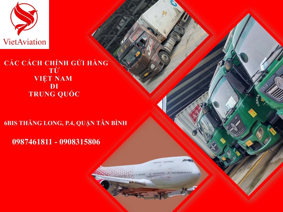 Cách gửi hàng từ Việt Nam đi Trung Quốc
