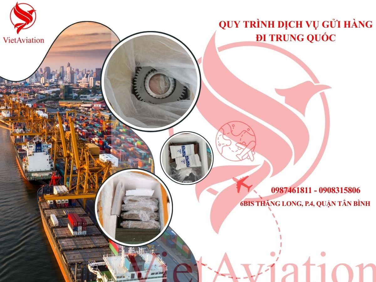 Quy trình dịch vụ gửi hàng đi Trung Quốc