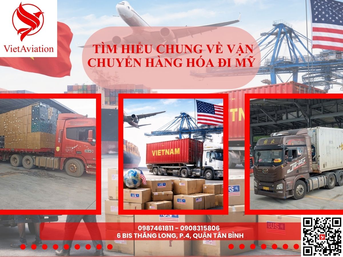 Tìm hiểu chung về vận chuyển hàng hóa đi Mỹ