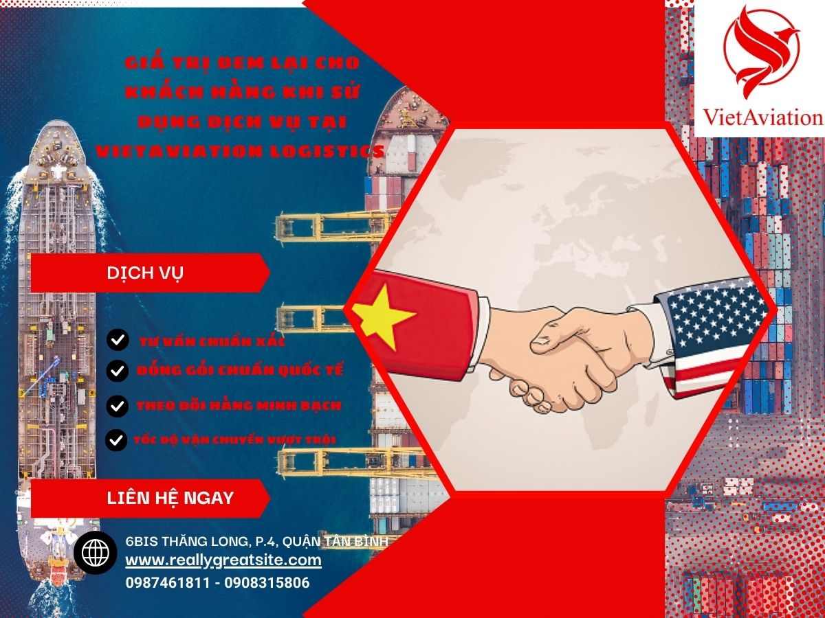 Giá trị đem lại cho khách hàng khi sử dụng dịch vụ tại VietAviation Logistics