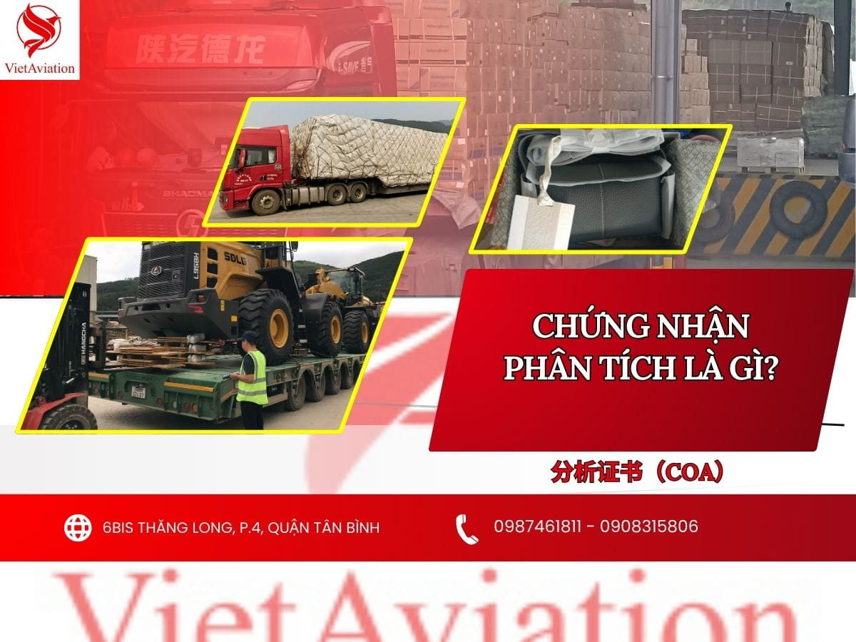 Chứng nhận phân tích COA (C/A) là gì?