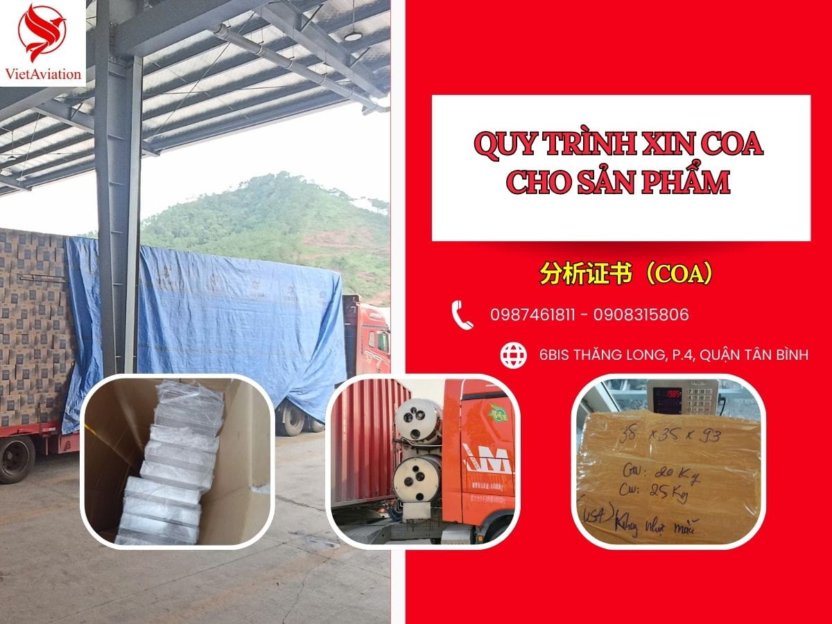 Quy trình xin cấp COA mới nhất hiện nay