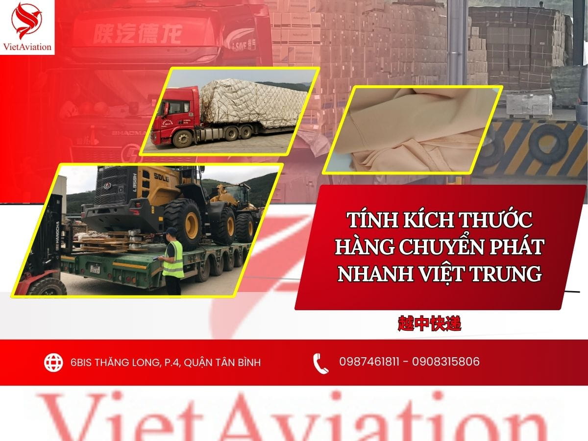Cách tính kích thước hàng chuyển phát nhanh sang Trung Quốc