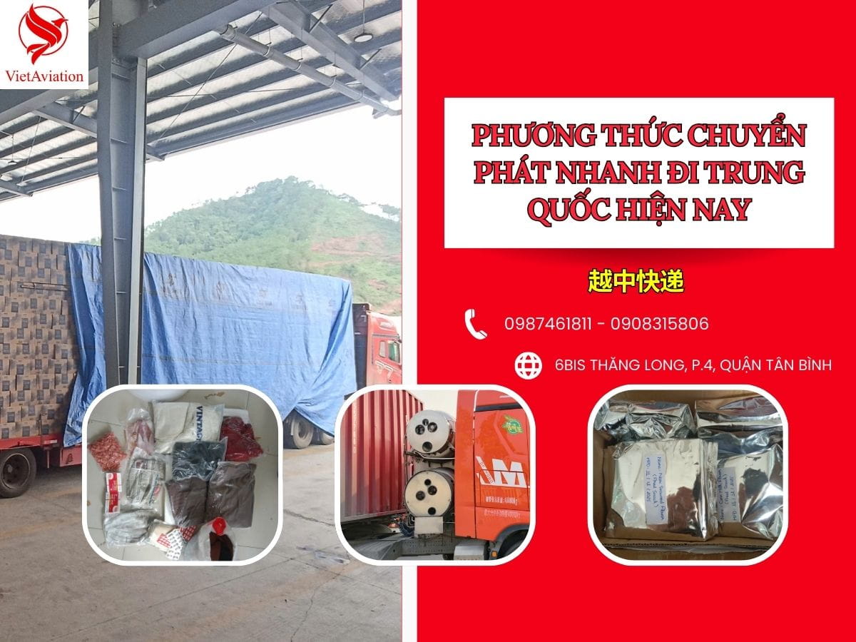 Các phương thức chuyển phát nhanh qua Trung Quốc phổ biến hiện nay
