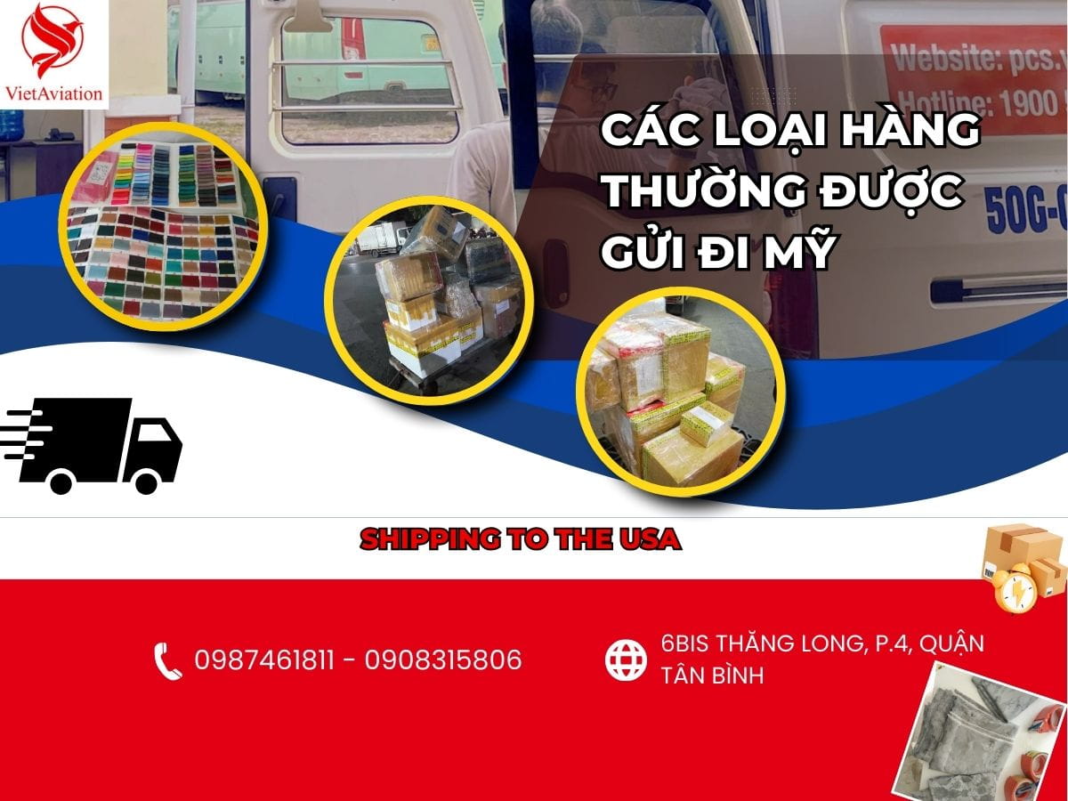 Gửi hàng đi Mỹ được phép gửi những loại nào?
