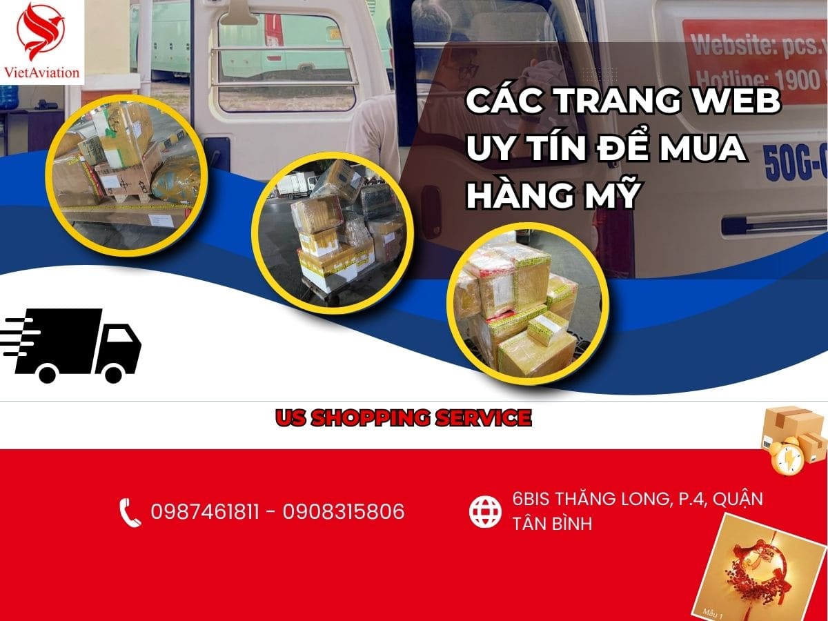 Các trang web uy tín dùng để nhập hàng Mỹ