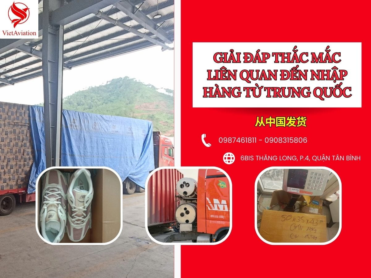 Các câu hỏi liên quan đến nhập hàng từ Trung Quốc