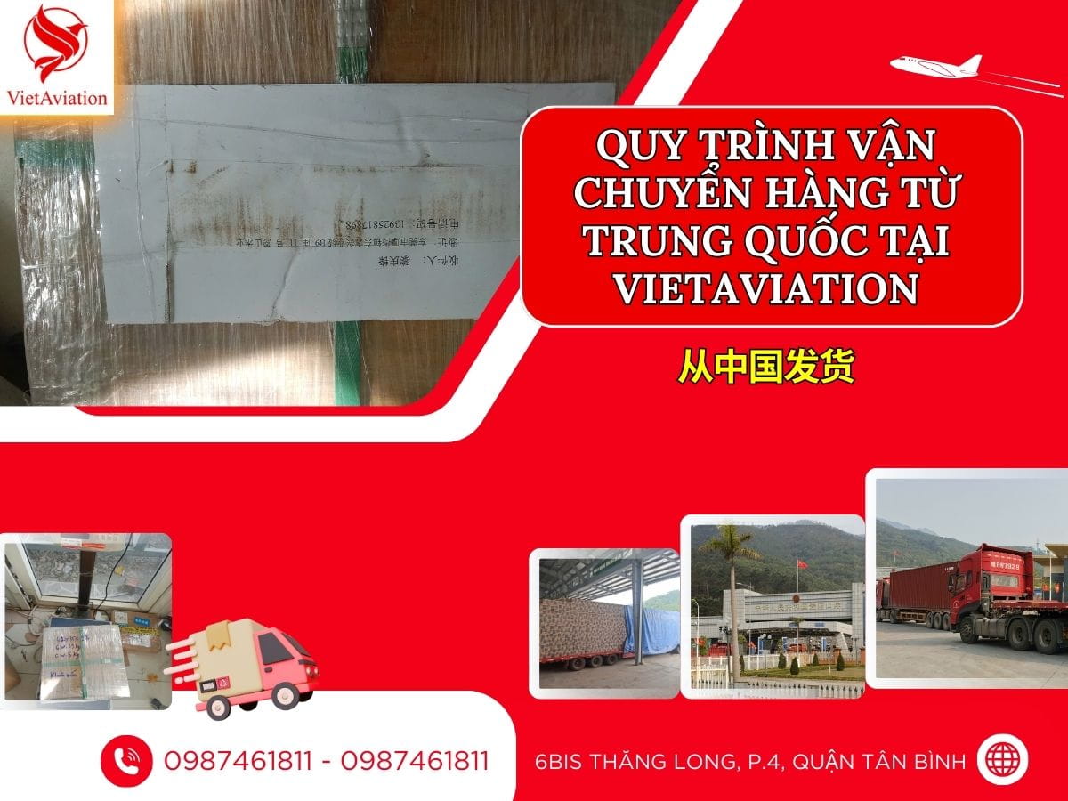Quy trình vận chuyển hàng đi Trung Quốc mới nhất hiện nay