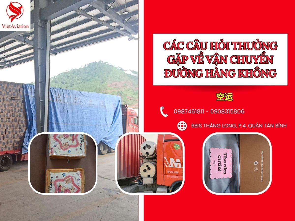 Một số lưu ý khi vận chuyển bằng đường hàng không