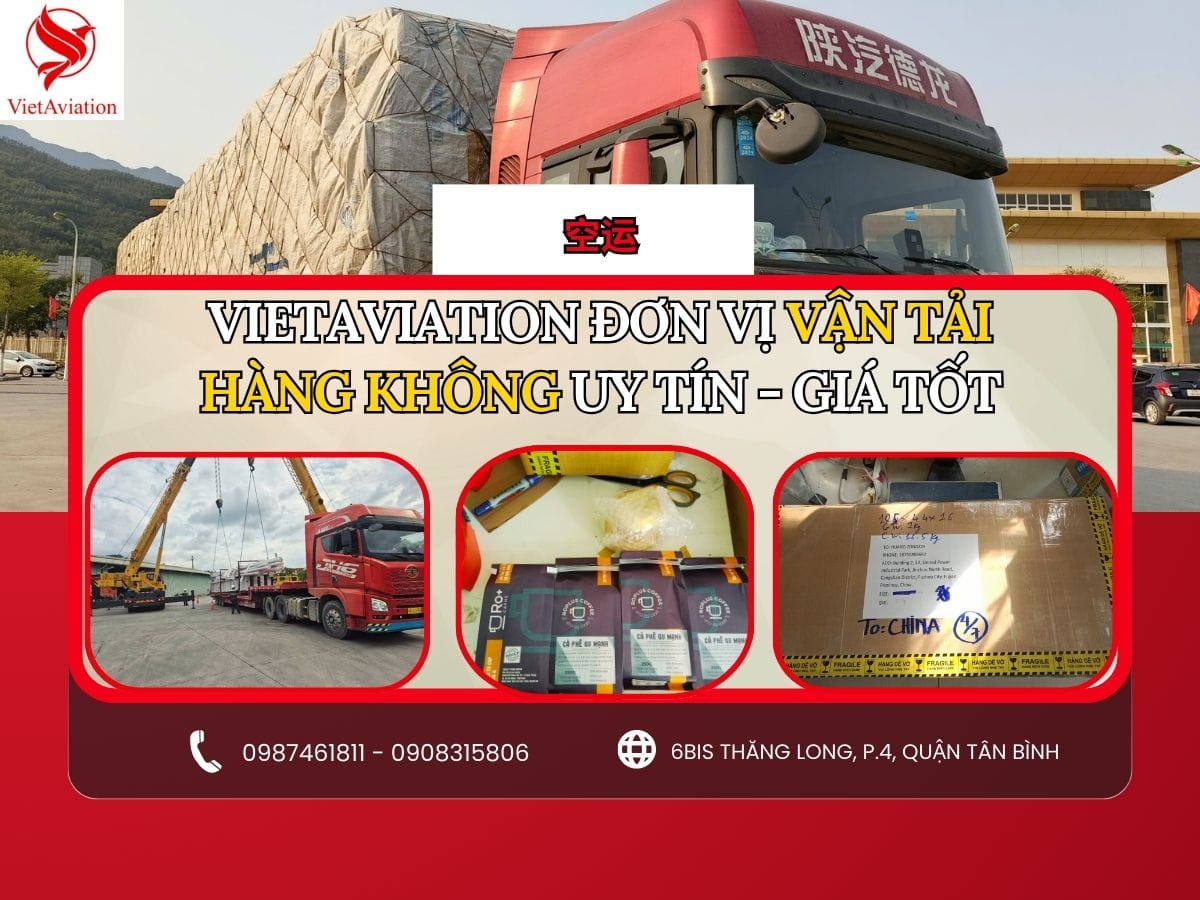 VietAviation, đơn vị vận chuyển hàng không quốc tế uy tín