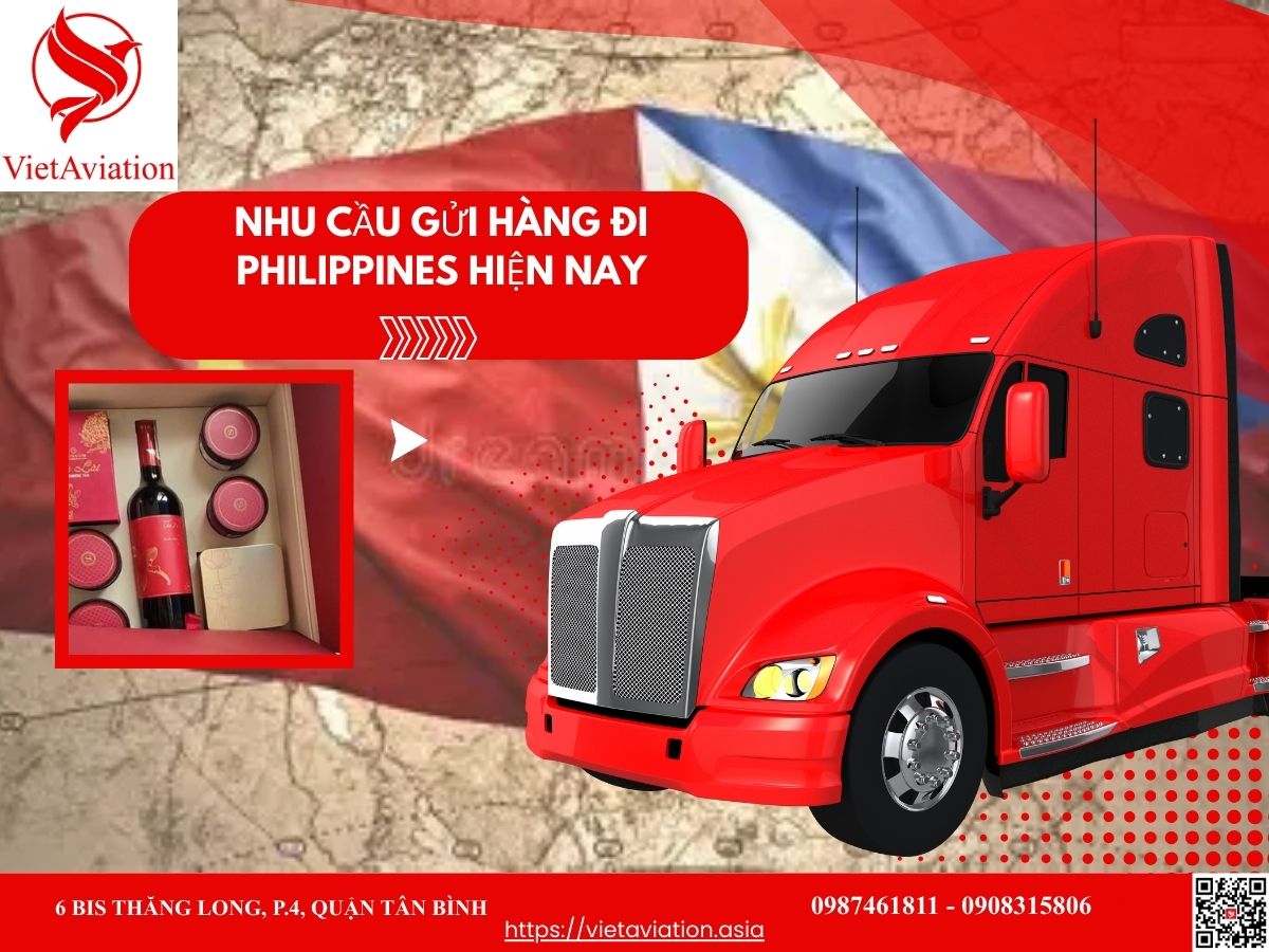 Nhu cầu gửi hàng đi Philippines hiện nay