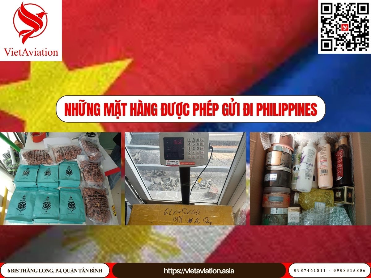 Những Mặt Hàng Được Phép Gửi Đi Philippines