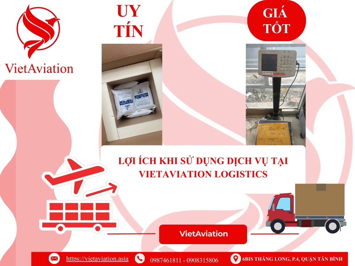 Lợi ích khi sử dụng dịch vụ tại VietAviation Logistics